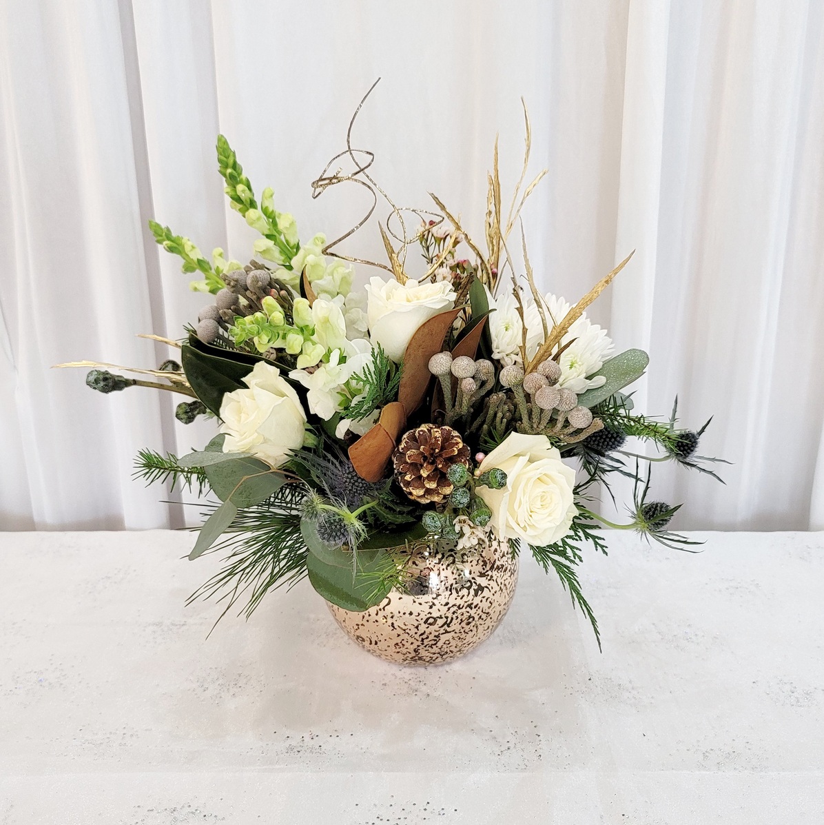 Starlight Metallic Vase Arrangement - Image 3